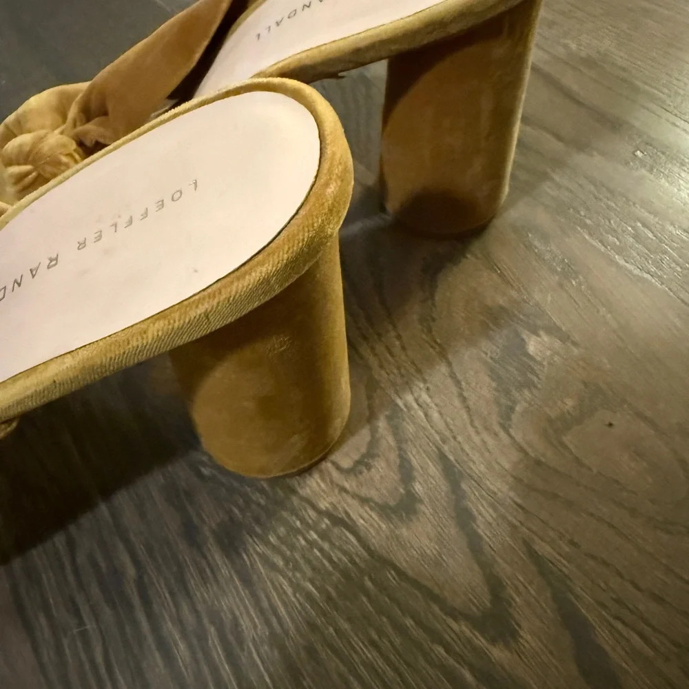 Loeffler Randall Coco Block Heels Bow Knot Slide - Picture 7 of 7